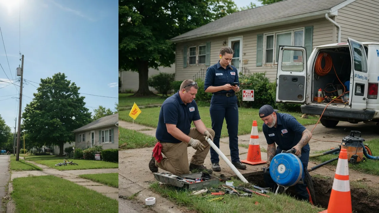 Sewer Line Repair in Elliott, IL near me